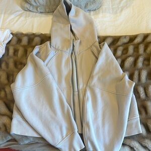 Lululemon Beige Scuba Zipup